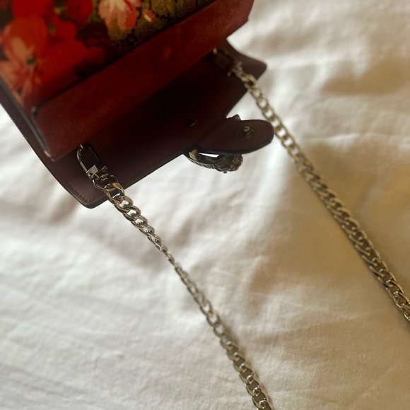 Authentic GG Supreme Monogram Blooms Super Mini Dionysus Bag  Multicolor - Picture 9 of 9